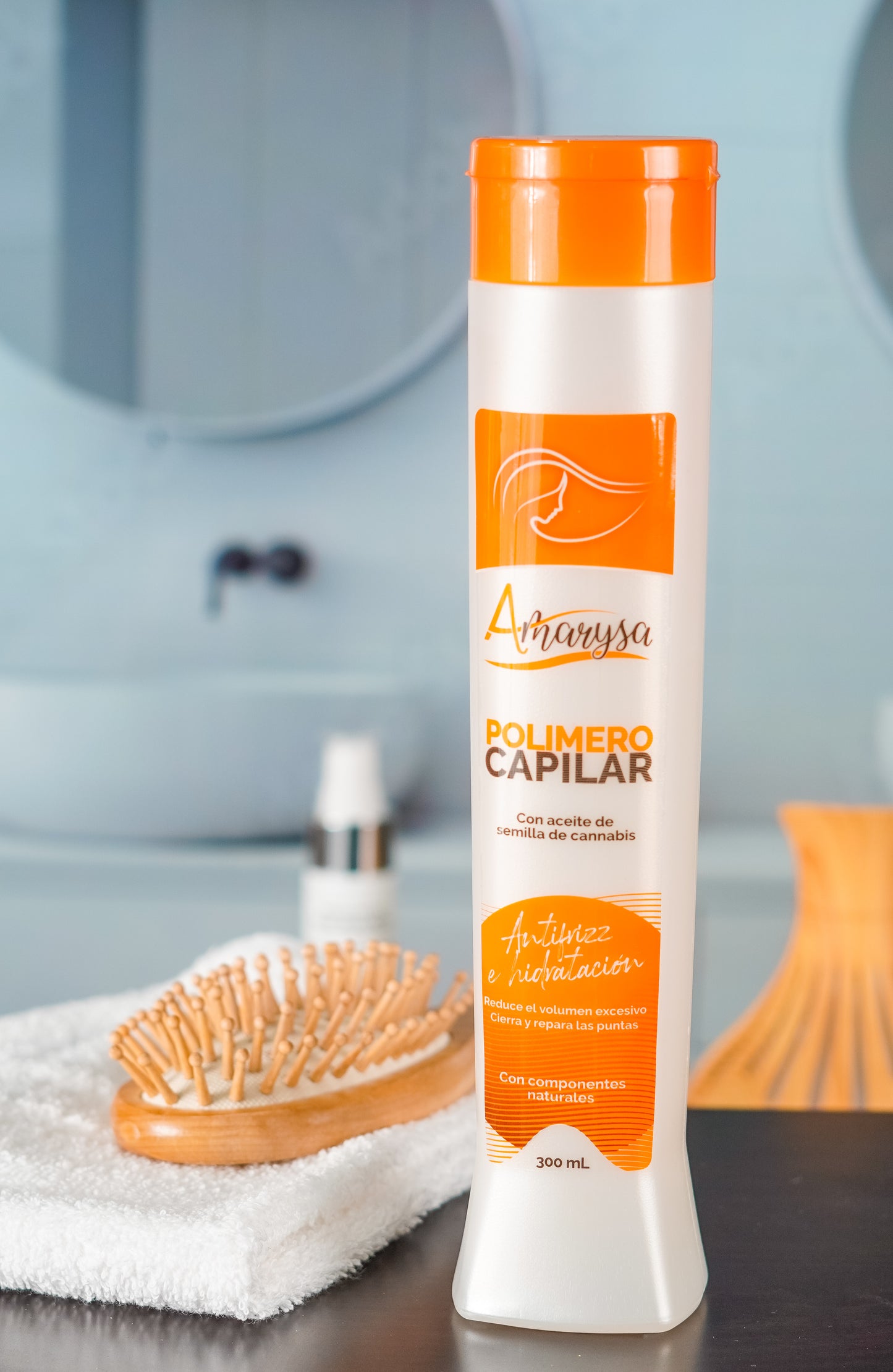 Cabello Liso y Brillante con Polímero Amarysa😍